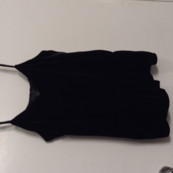 NEW NWT J. Crew Black Silk Velvet Peplum Cami Size 2 - Picture 8 of 16